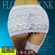 Garter set net stockings 2 cái stretch Châu Âu và Mỹ garter sexy ren đen lụa ống dài cám dỗ chống móc