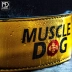 MUSICLE DOG Cơ Bắp Dog Squat Belt Tạ Cứng Thể Hình Đào Tạo Thể Thao Bó Bụng Vành Đai khóa thắt lưng Thắt lưng