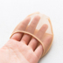 Vớ nữ mùa hè nông miệng ngón chân cái nửa vô hình thuyền socks set Nhật Bản cộng với pad trượt phần mỏng vớ ngón tay 5 cặp Vớ mắt cá chân