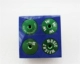 Зеленая доска покрывает четыре коробки+дайте 8 хлопчатобумажных прокладки