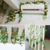 Mô phỏng hoa hồng mây hoa giả hoa nho nho hoa nhựa điều hòa không khí bao phủ tường trong nhà treo hoa trang trí quanh co - Hoa nhân tạo / Cây / Trái cây