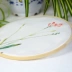 Nổi tiếng cổ nghệ thuật thêu Su thêu DIY kit sơn trang trí người mới bắt đầu orchid flower tay thêu 20 * 30 CM tranh thêu đồng hồ Bộ dụng cụ thêu
