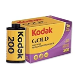 Американский оригинальный аутентичный Kodak Gold Kodak Gold Roll 135 Цветная негативная часть действительна для января 2024 года