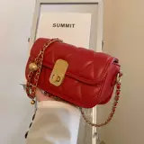 Сумка через плечо на одно плечо, модная универсальная цепь, коллекция 2023, изысканный стиль