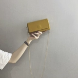 Маленькая небольшая сумка, модная цепь, сумка на одно плечо, коллекция 2023