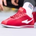 Hongxing Erke giày nam mùa hè mới 2018 giày thể thao lưới thoáng khí giày thường giày chạy màu đỏ lưới giày