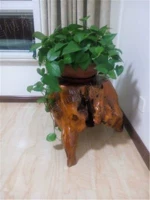Bàn cà phê gỗ gốc khắc rắn cơ sở ghế phân hoa đứng gốc cây trụ gỗ phân tự nhiên trang trí bằng gỗ băng ghế gốc cây - Các món ăn khao khát gốc 	bàn ghế gốc cây phòng khách	