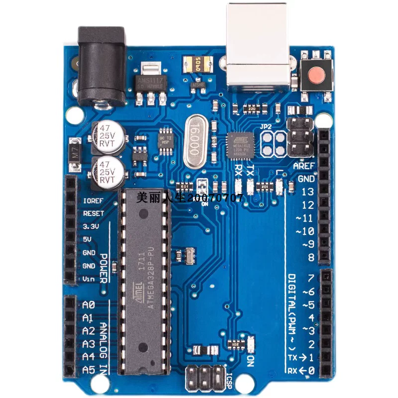 Для Uno-R3 DIP платы разработки CH340G официальная версия управление ATMEGA328P микрокомпьютер