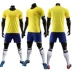 Quần áo bóng đá trẻ em phù hợp với áo thoáng khí nam và nữ đồng phục đội bóng đá đồng phục tay áo ngắn phù hợp với bóng đá - Thể thao sau Thể thao sau