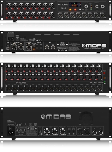 Midas/Midas M32R Live Digital Mixer Control DL16 Интерфейсная коробка DL32 Ось расширения оси сеть