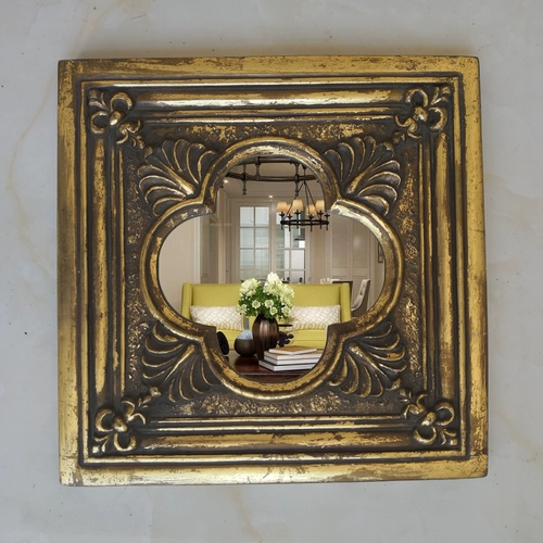 Европейское квадратное зеркало, Американское настенное зеркало для прихожей, коридора, прохода, подвесное зеркало, фоновое настенное зеркало, зеркало для ванной комнаты, зеркало для макияжа