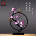 Trung Quốc mới phòng trà hoa và chim Zen đồ trang trí may mắn phòng khách nhà tủ TV tủ rượu trang trí mềm hiên đồ nội thất Trang trí nội thất