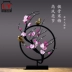 Trung Quốc mới phòng trà hoa và chim Zen đồ trang trí may mắn phòng khách nhà tủ TV tủ rượu trang trí mềm hiên đồ nội thất trang trí nhà ngày tết Trang trí nội thất