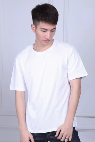 Хлопковая высококачественная футболка, хлопковое белое цветное приятное телу нижнее белье подходит для мужчин и женщин