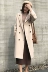 Chống mùa giải giải phóng mặt bằng nữ cashmere đôi phải đối mặt trong phần dài 2018 phiên bản Hàn Quốc mới của áo len mùa thu và mùa đông cài đặt Hepburn gió áo khoác nữ trung niên Áo len lót đôi