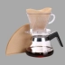 Nồi cà phê tay gia dụng nồi cà phê đặt miệng tốt nồi nhỏ giọt lọc gốm cup lọc cà phê giấy máy