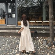 Hara Kumiko Nghệ thuật Nhật Bản tối giản Cô gái Chiên gà Cái nhìn tốt bụng Kem xếp li