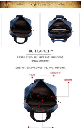Оригинальный ретро кожаный вместительный и большой рюкзак, сумка для путешествий, ноутбук, из натуральной кожи, воловья кожа