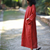 Thiết kế ban đầu đổi mới Trung Quốc thủ công khâu gấp Jinma đầm váy body đẹp váy đầm