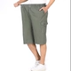 Mùa hè trung niên quần short nam cotton cộng với phân bón XL cha năm quần trung niên quần để mặc phần mỏng quần tây Cực lớn