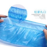 Одноразовый пластиковый обувь покрывает внутреннюю домохозяйственную дождь, дождь, пылепроницаемый, пылеятный, анти -слабый, толстый короткий, короткие средние мужчины и женщины универсальные