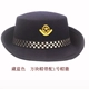 Тибетская синяя шляпа (блок -шляпа) с эмблемой № 1