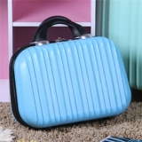 Маленький косметический портативный ящик для хранения для путешествий, сумка, барсетка, коробка, вместительный и большой чемодан, 14 дюймов