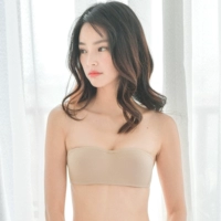 Strapless Vô Hình Bra Sexy Đồ Lót Liền Mạch Phụ Nữ Không Có Thép Nhẫn Mỏng Wedding Gowns Trượt Ống Top Mùa Hè thương hiệu đồ lót cao cấp