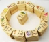 100 hai mặt gỗ domino khối bé con bé giáo dục sớm đồ chơi giáo dục biết chữ cậu bé cô gái