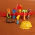 Trẻ em chơi nhà thực hành công cụ kết hợp đồ chơi kìm screwdriver cờ lê sửa chữa bộ cậu bé cô gái Đồ chơi gia đình