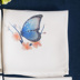 Một gói thêu DIY thêu khăn tay kit cho người mới bắt đầu áp dụng các công cụ với bướm red maple để gửi hướng dẫn Bộ dụng cụ thêu