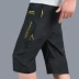 Mùa hè thể thao mỏng cắt quần của nam giới duy nhất hai lớp nhanh khô quần short thở thanh niên quần lỏng lớn ống túm năm quần