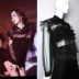 Cui Zhiyou Zheng Xiuyi với cùng một đoạn áo lưới dài tay áo phần mỏng màu sequin áo sơ mi nữ phiên bản Hàn Quốc của các sản phẩm mới mỏng - Áo sơ mi dài tay Áo sơ mi dài tay