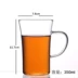 Vòng tròn không che chắn với ly trà thủy tinh chịu nhiệt ly trà xanh tách trà xanh trà sữa cốc ăn sáng cốc uống - Tách