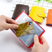 Gói thẻ cá tính nhỏ dành cho nữ Thẻ Hàn Quốc Bộ thẻ đa năng dành cho doanh nhân nhỏ Thẻ siêu mỏng Gói thẻ nhỏ dễ thương