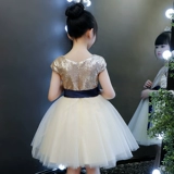 Детский элитный наряд маленькой принцессы, платье девочки цветочницы, пианино, костюм, вечернее платье