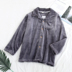Đồ ngủ nam đơn mảnh flannel ngọn mùa thu và mùa đông kích thước lớn lỏng lẻo của nam cộng với nhung ấm san hô lông cừu dịch vụ nhà shop thời trang nữ Pyjama