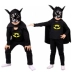 Bộ đồ chơi trẻ em 3 trong 1 Halloween thể hiện trang phục Quần áo Batman quần bó Người dơi thời trang trẻ em hàn quốc Trang phục