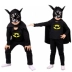 Bộ đồ chơi trẻ em 3 trong 1 Halloween thể hiện trang phục Quần áo Batman quần bó Người dơi