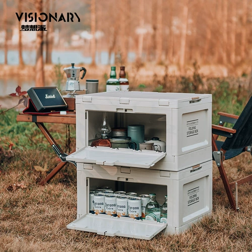 Дорожный складной ящик для хранения для кемпинга для авто, японское снаряжение