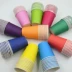 Creative diy màu cốc giấy dùng một lần 10 gói mẫu giáo giáo dục sớm nghệ thuật trẻ em làm bằng tay vật liệu