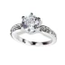 1.5 carat sáu móng vuốt nữ kim cương nhẫn cưới nhẫn Thụy Sĩ tim tám mũi tên zircon mô phỏng chiếc nhẫn kim cương