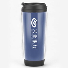 Термокружка 银行礼品定制 兴业银行纪念品客户赠品标志logo周边水杯子