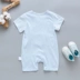 Quần áo trẻ em Xiêm mùa hè mỏng quần áo trẻ sơ sinh cotton 6 tháng 1 tuổi Quần áo leo núi 9 trẻ em 3 bé 4 tay áo ngắn 5 - Áo liền quần jumsuit nhung trẻ em Áo liền quần