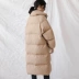Bánh mì quần áo nữ 2018 mới áo khoác mùa đông Hàn Quốc phiên bản của phần dài của dày 袄 xuống bông độn chống mùa đầu gối áo mẫu áo phao nữ đẹp 2021 Bông