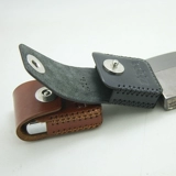 Зажигалка ручной работы, оригинальный индивидуальный защитный чехол, из натуральной кожи