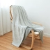 Bắc Âu IKEA phong cách bông đan chăn bông chăn hai mặt chăn hình học giải trí máy lạnh chăn mền chăn sofa - Ném / Chăn