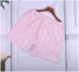 3 包邮 trung và cũ tuổi nhà quần nữ mẹ cotton cao eo XL bốn góc tuổi cotton quần ngắn quần lót nam Quần tây