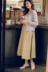 [WZK01045] Jasmine Một bộ sưu tập nhẹ nhàng và say mê âm ỉ trước và sau khi mặc một chiếc áo đan len cổ tròn áo len đẹp Cardigan