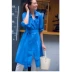 [WFY01020] Jasmine ya tập hợp tình yêu của tôi! Nhật Bản lụa bông mỏng và áo khoác dài Trench Coat
